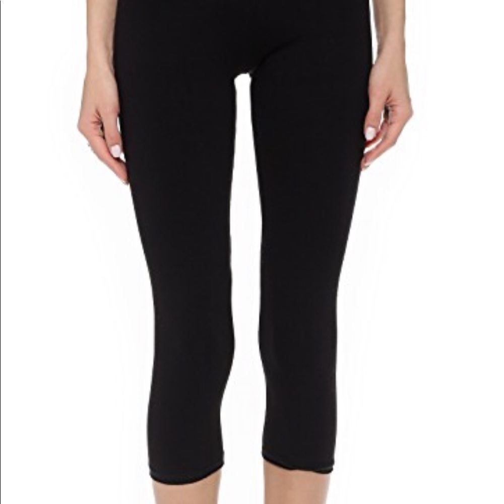 Solow sport jersey crop leggings